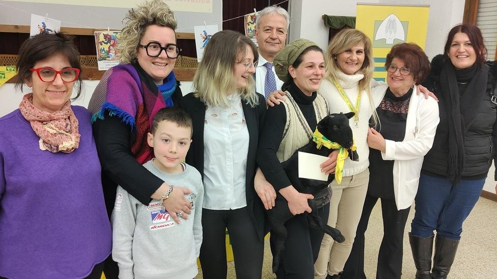 I protagonisti della serata che si è svolta al circolo Acli Montemagno, organizzata dalle Donne di Coldiretti Pistoia