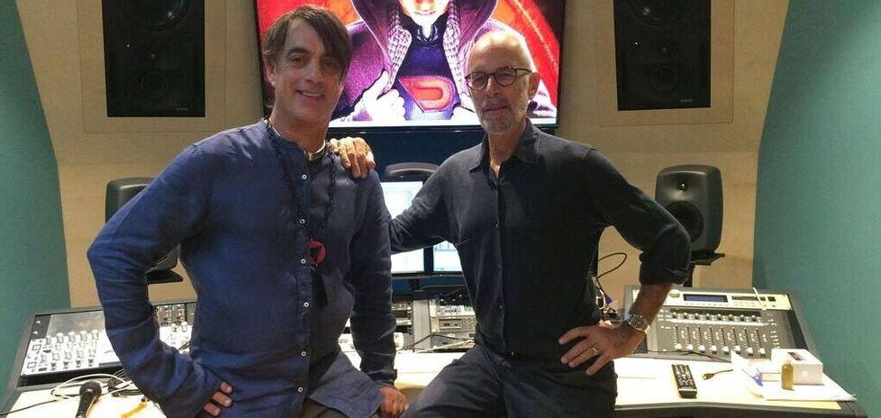 Federico De Robertis con il regista Gabriele Salvatores