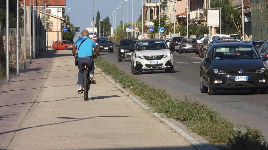 Traffico in ingresso da Silì a Oristano
