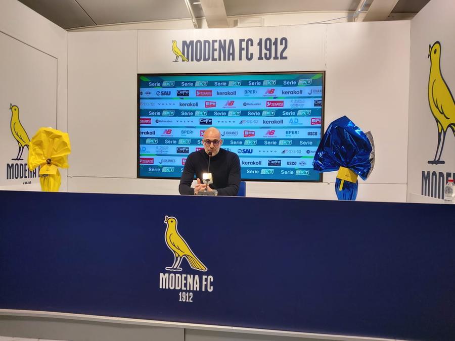Dopo il ko del Modena con la Feralpi, Bianco non parla. Tocca a Vaira: «Il mister? È deluso come tutti»