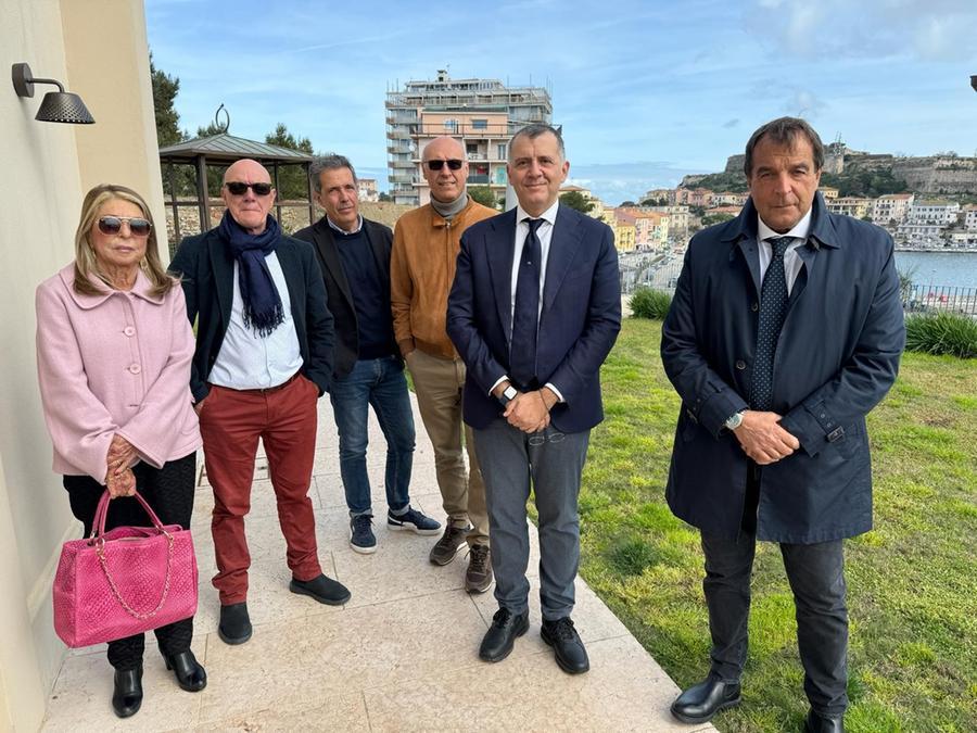 
	Da sinistra Giudicelli, Adalberto, Marini, Di Tursi, Bertucci e Lanera

