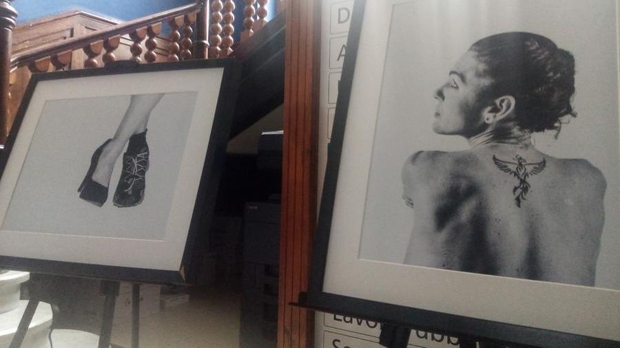 Alcuni scatti della mostra Problematica di Manuela Fa