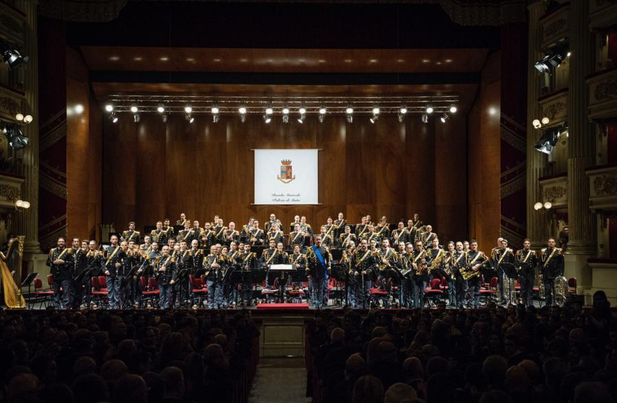 La Banda della Polizia al Valli per i 75 anni del Rotary Club