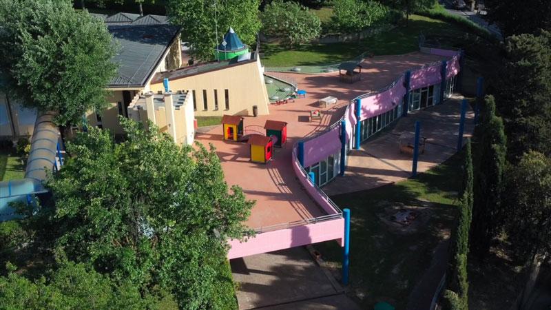 L'asilo Staccia Buratta di Peccioli