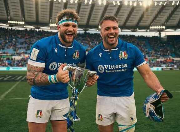 Gianmarco Lucchesi e Federico Mori i due livornesi dopo il trionfo