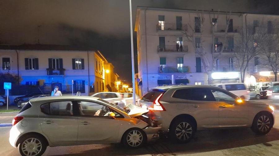 L'incidente in viale Alfieri