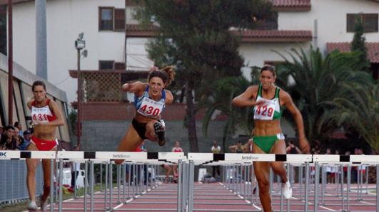 Una gara di atletica al Sacro Cuore
