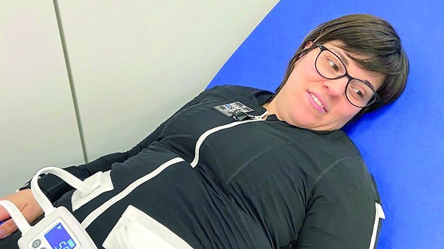 La forza di volontà di Martina trova un alleato nella Neurotuta