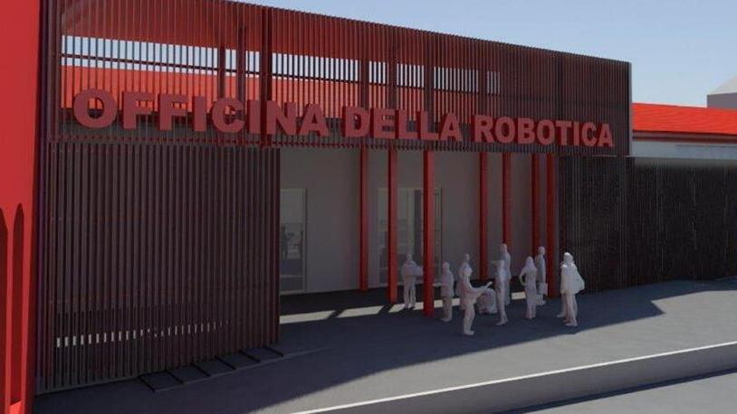 Un’immagine al computer di come sarà il nuovo centro