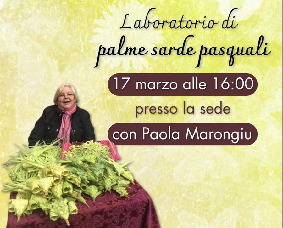 Laboratorio di palme sarde pasquali con Paola Marongiu