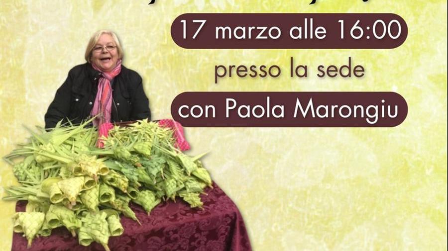 Laboratorio di palme sarde pasquali con Paola Marongiu