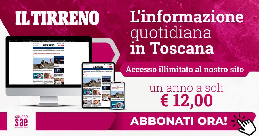 Abbonati al Tirreno, leggi tutto il sito senza limiti a un prezzo speciale