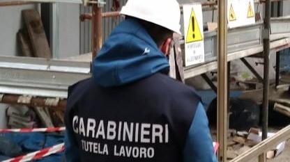 Controlli sui cantieri: sette ditte non in regola, tre sospese
