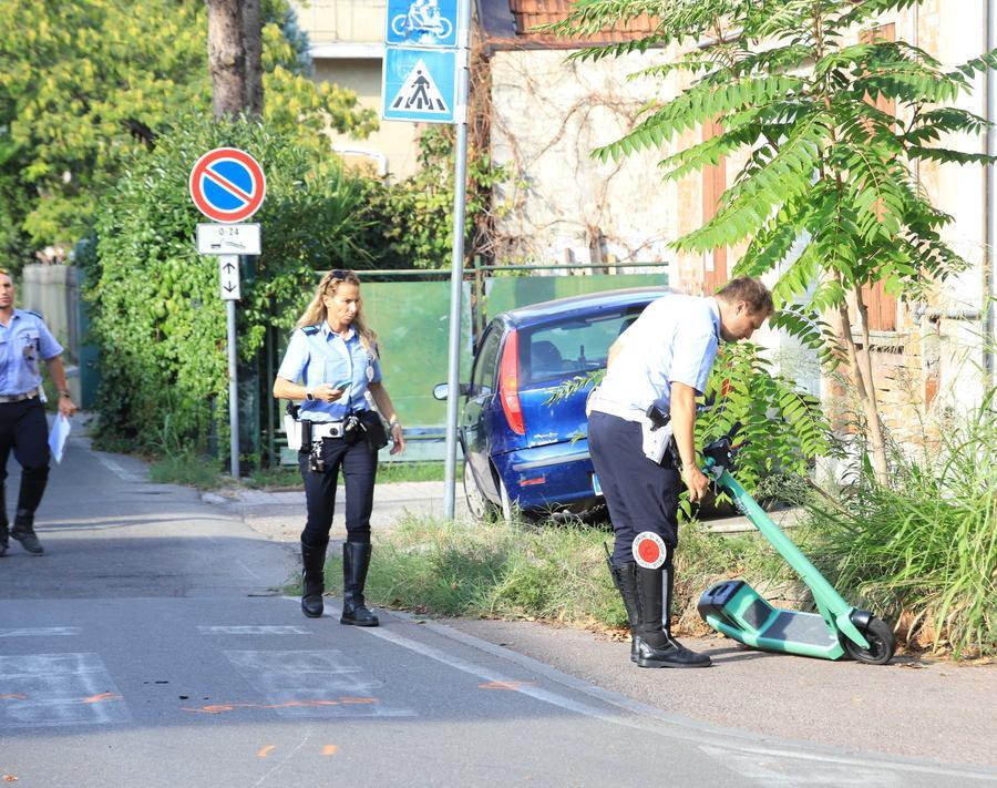 
	Rilievi della polizia locale (foto d'archivio)

