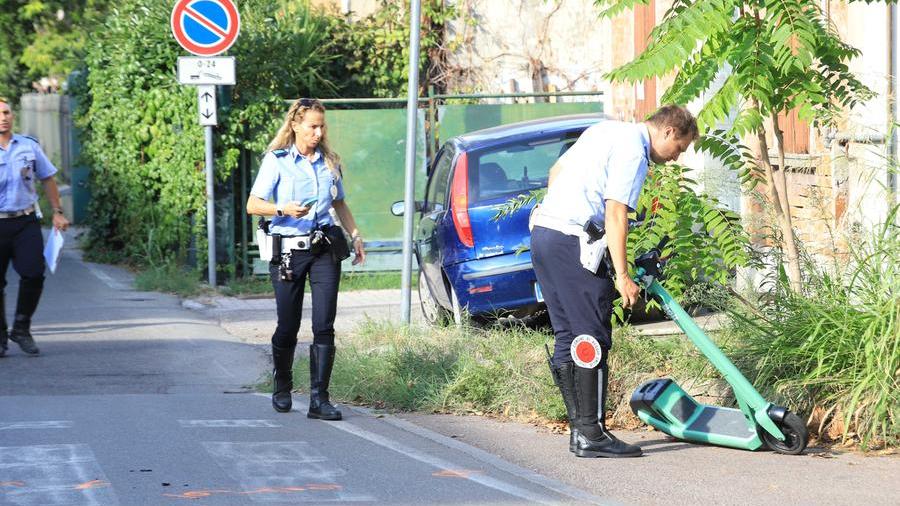 Rilievi della polizia locale (foto d'archivio)