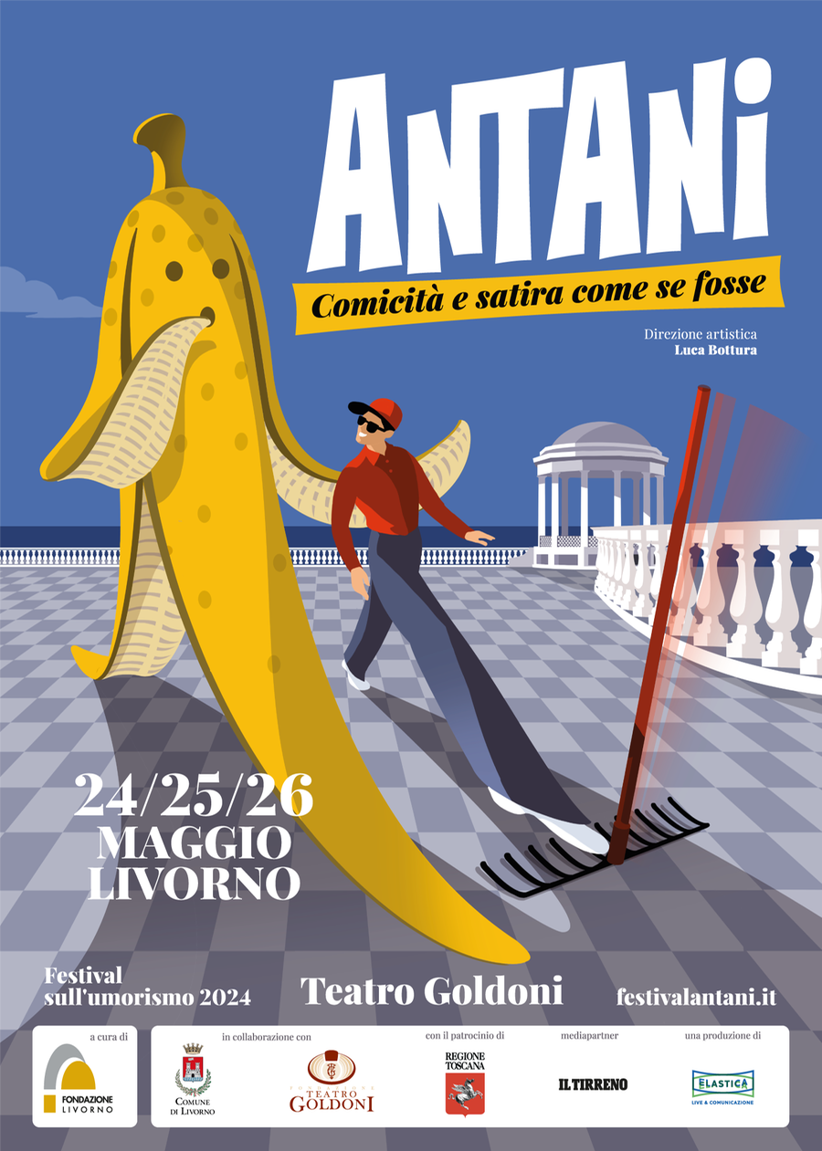 Irriverenza al potere, a Livorno torna il festival sull’umorismo Antani