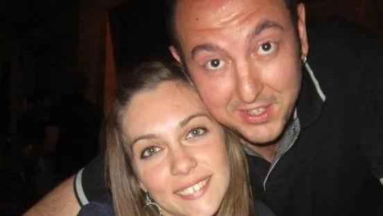 Francesco Volpi insieme alla compagna Alessandra Gualtieri