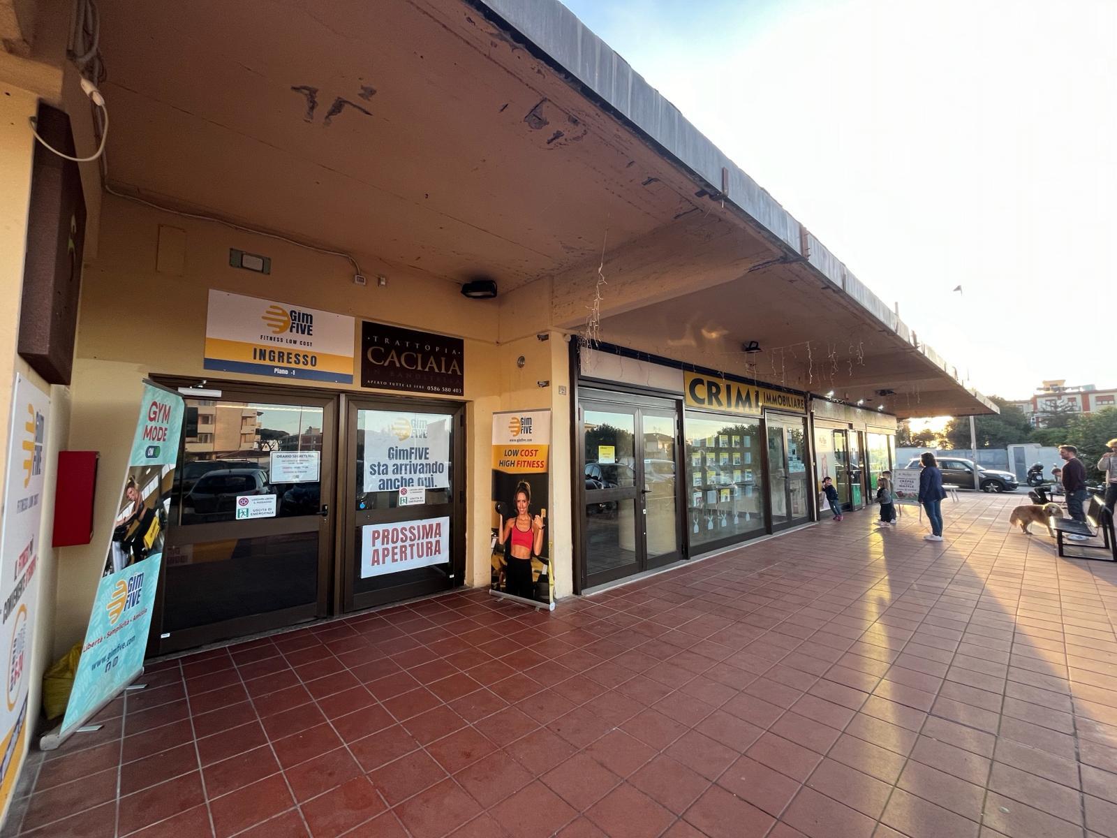 L'ingresso della futura palestra di Marilia (foto Franco Silvi)