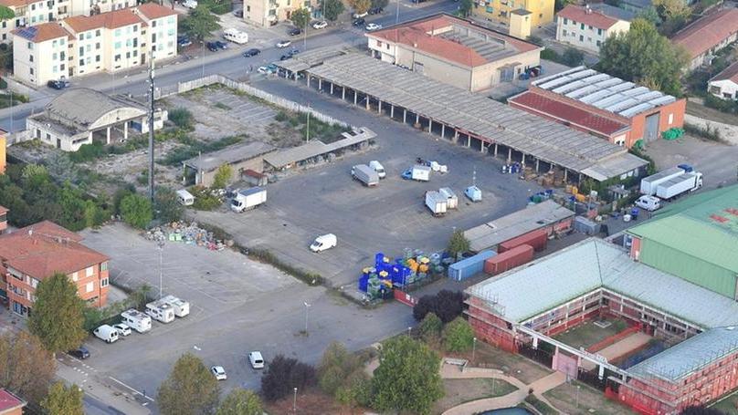 L'area in cui sarà realizzata l'opera