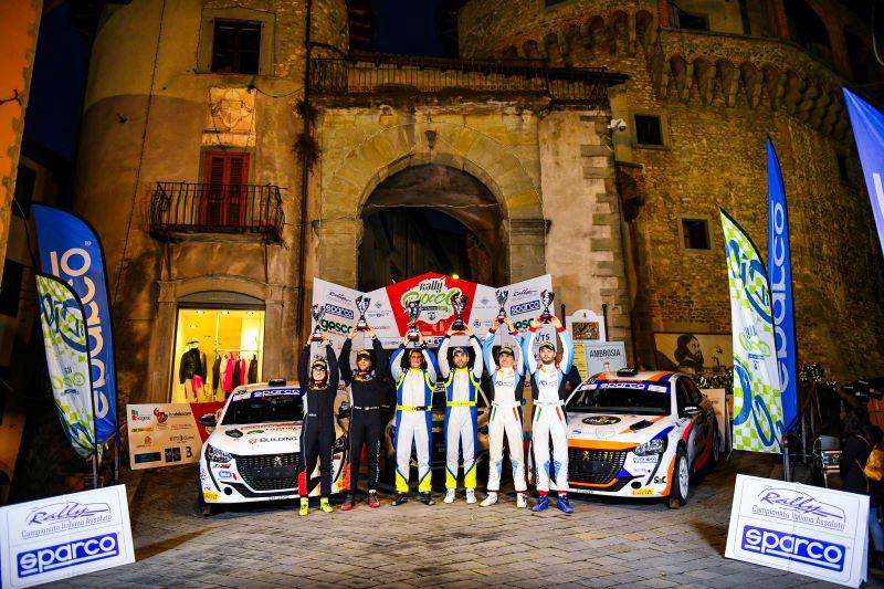 Un parterre de roi per il Rally