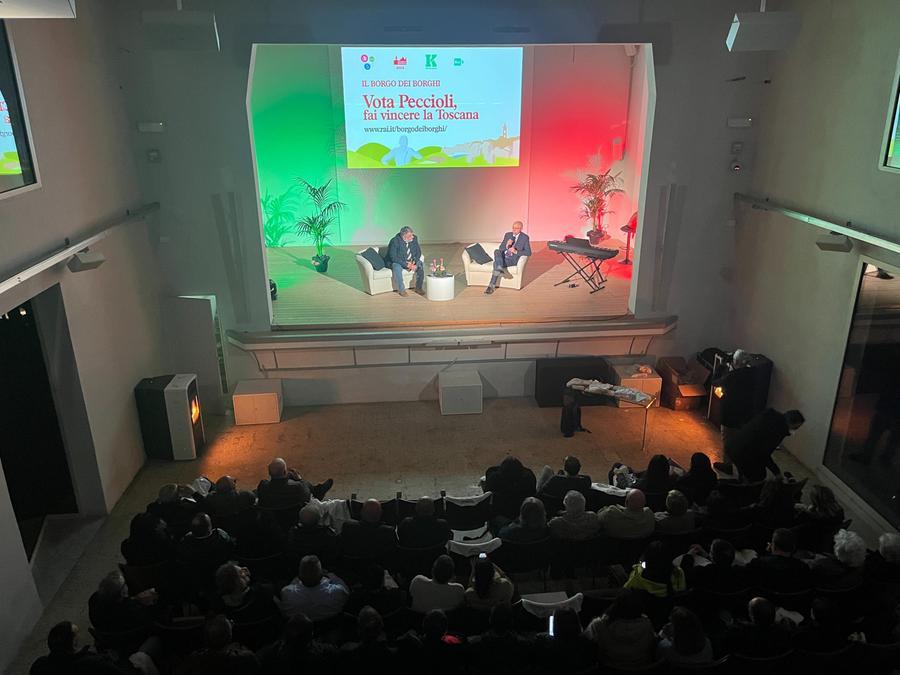 
	La serata al cinema Passerotti per le fasi conclusive del concorso televisivo &ldquo;Borgo dei Borghi&rdquo;

