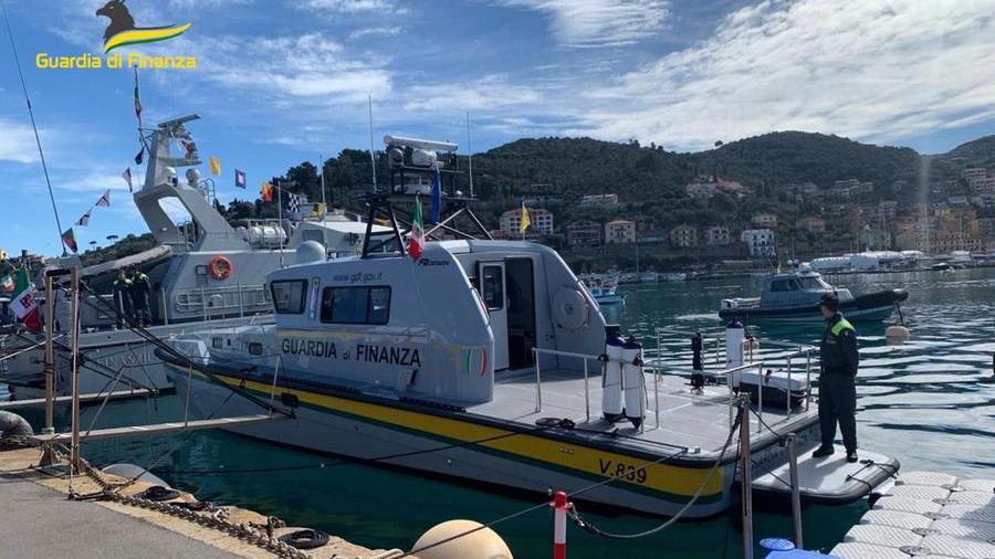 La nuova unità navale della guardia di finanza