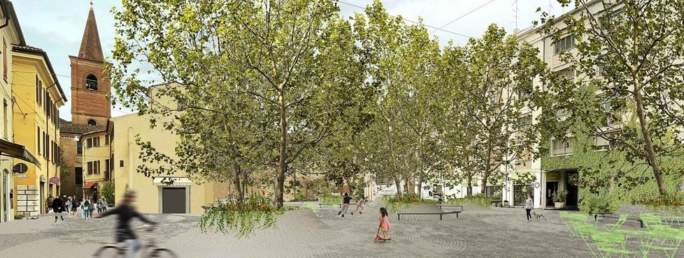 Ferrara, Piazza Cortevecchia fa discutere e divide i ferraresi