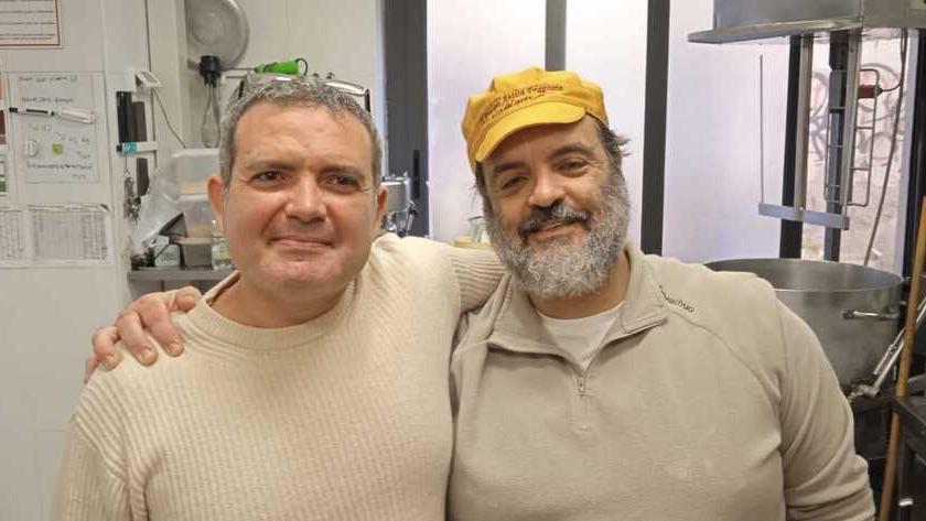 I fratelli David e Luigi Rainone, ultimi eredi della famiglia che gestisce l’attività