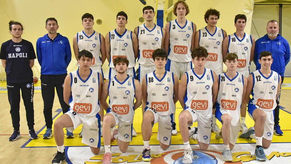 La formazione della Gevi Napoli, già matematicamente fuori dai giochi della Coppa Carnevale 2024 (foto Paolo Barlettani)