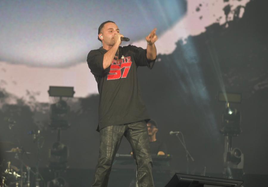 
	Il rapper Ernia lo scorso agosto&nbsp;al Red Valley di Olbia

