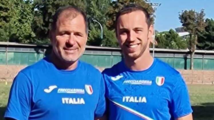 Marco Del Medico con Samuele Ceccarelli