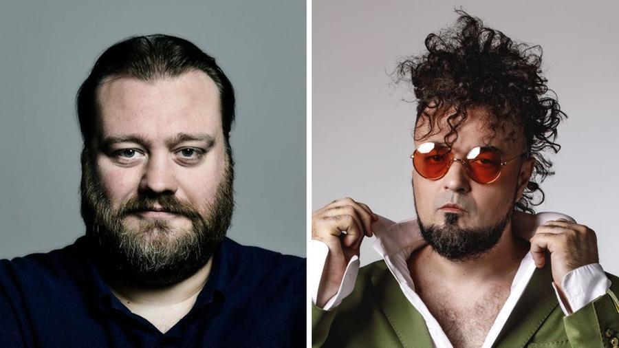 
	Da sinistra Stefano Fresi ed Enrico Melozzi

