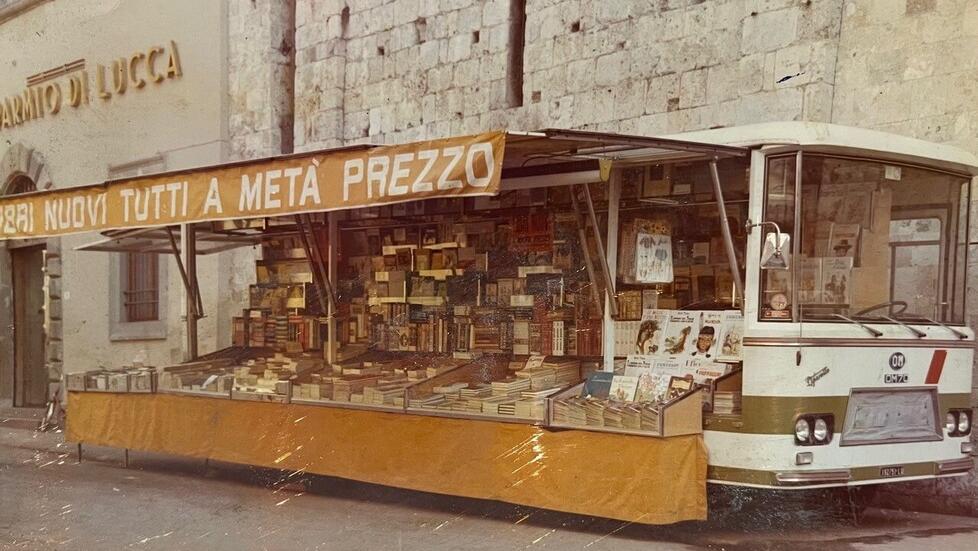 Il vecchio furgone mobile con cui è iniziata l’avventura della “Diffusione del libro”