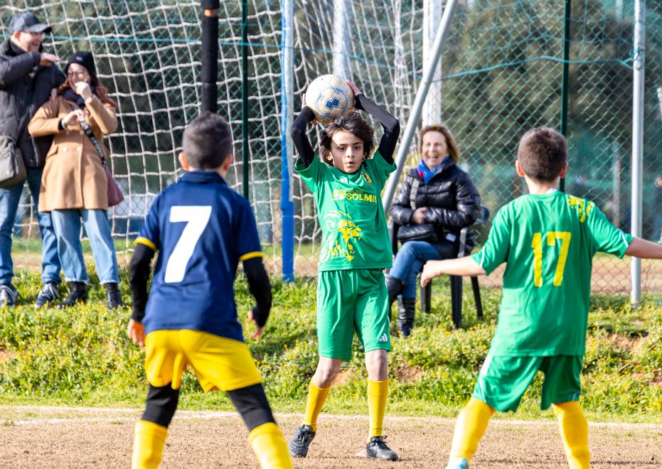 Un’azione del match dei Leoni di Maremma del 2014