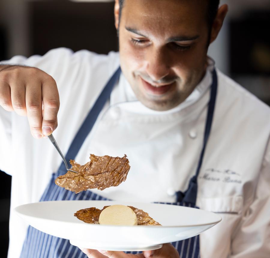 
	Il pastry chef Marco Pinna

