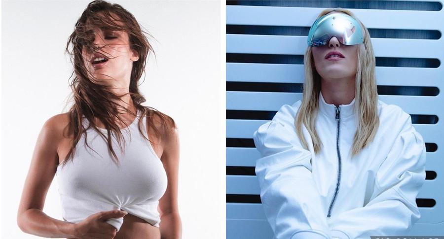 
	Da sinistra Clara e Mara Sattei

