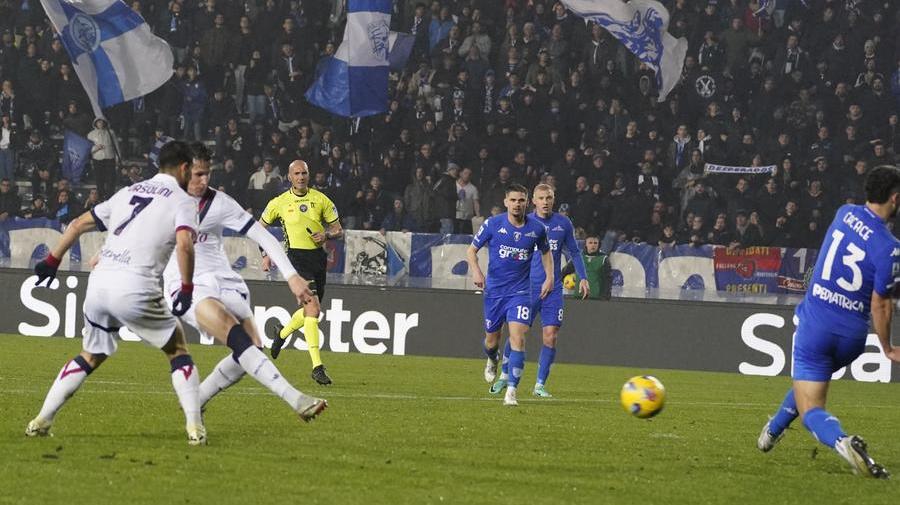 Il gol di Fabbian al 93' che ha deciso l'incontro