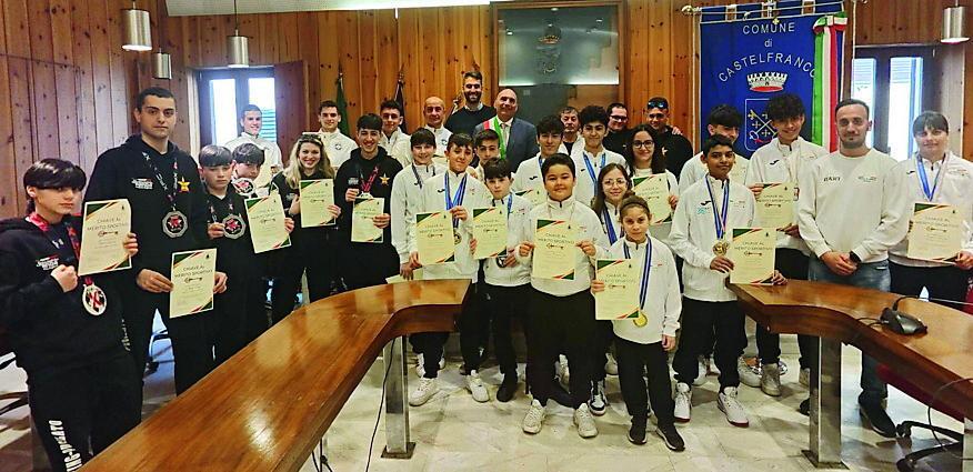 Castelfranco premia i suoi campioni