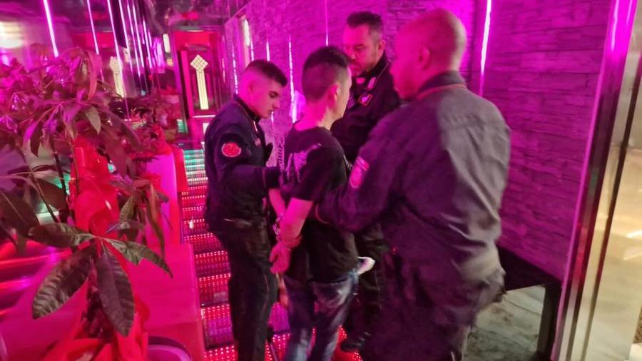 La discoteca abusiva scoperta