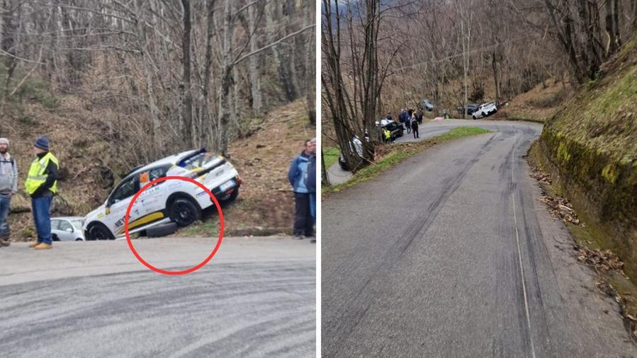 Barga, gara di rally: grave 22enne colpito dalla ruota di un’auto. Chi è il giovane coinvolto