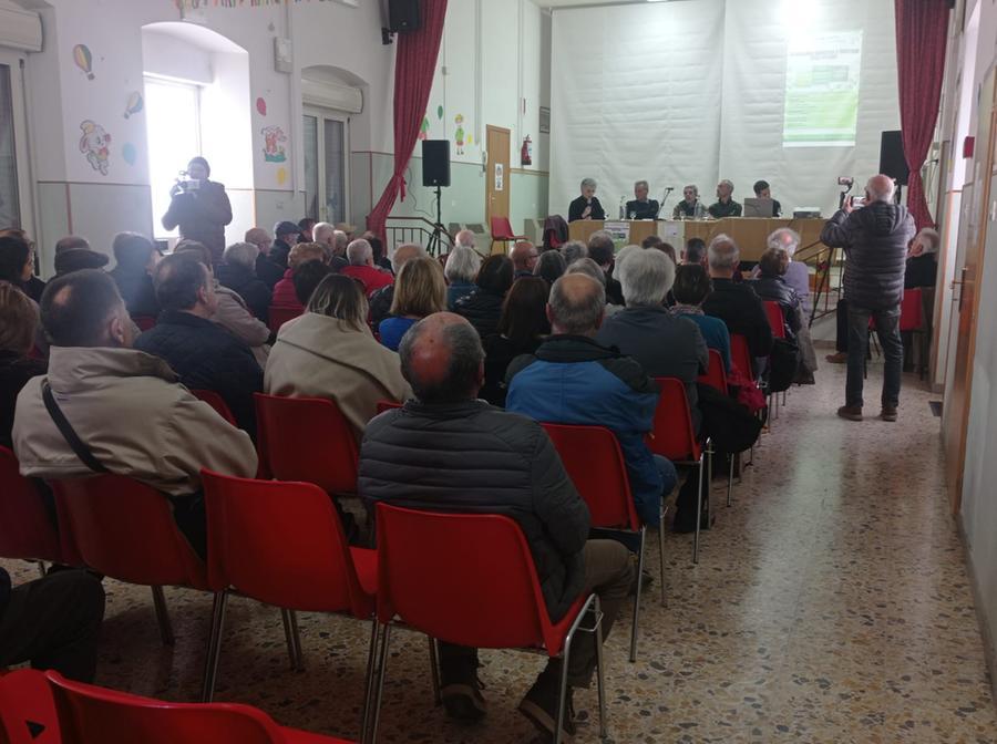
	La sala dove si &egrave; svolta l'assemblea


