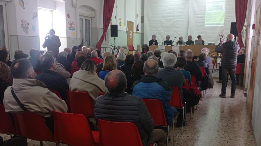 La sala dove si è svolta l'assemblea