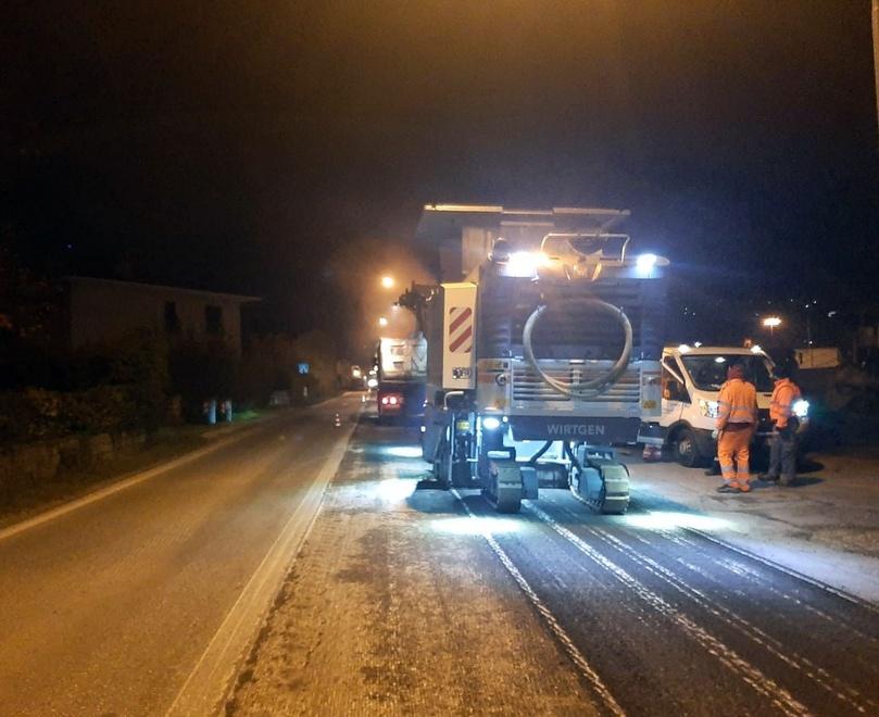 Marlia, lavori in notturna sul viale Europa: ecco i tratti interessati<br>
