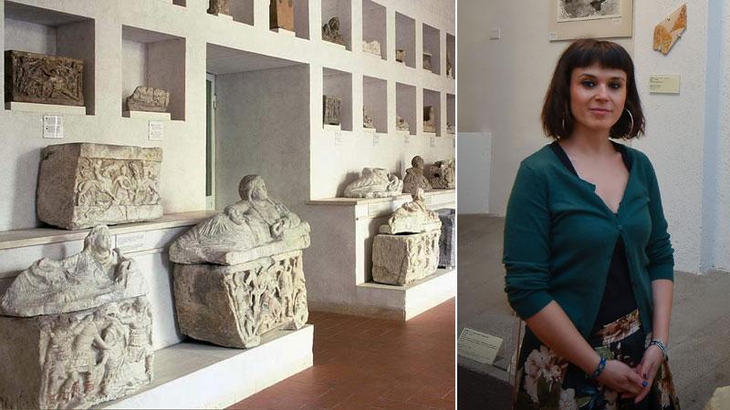 Il Museo archeologico di piazza Baccarini e l’ex direttrice Chiara Valdambrini