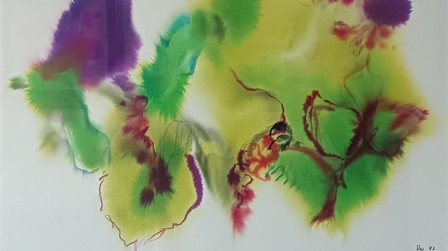 Un acquerello esposto alla nuova mostra del Museo Diocesano Arborense