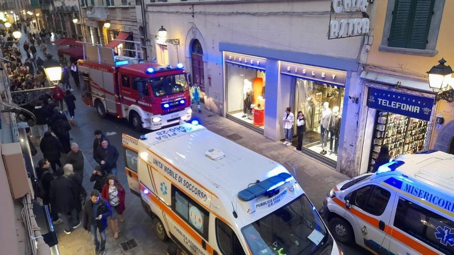 L'intervento in Corso Italia