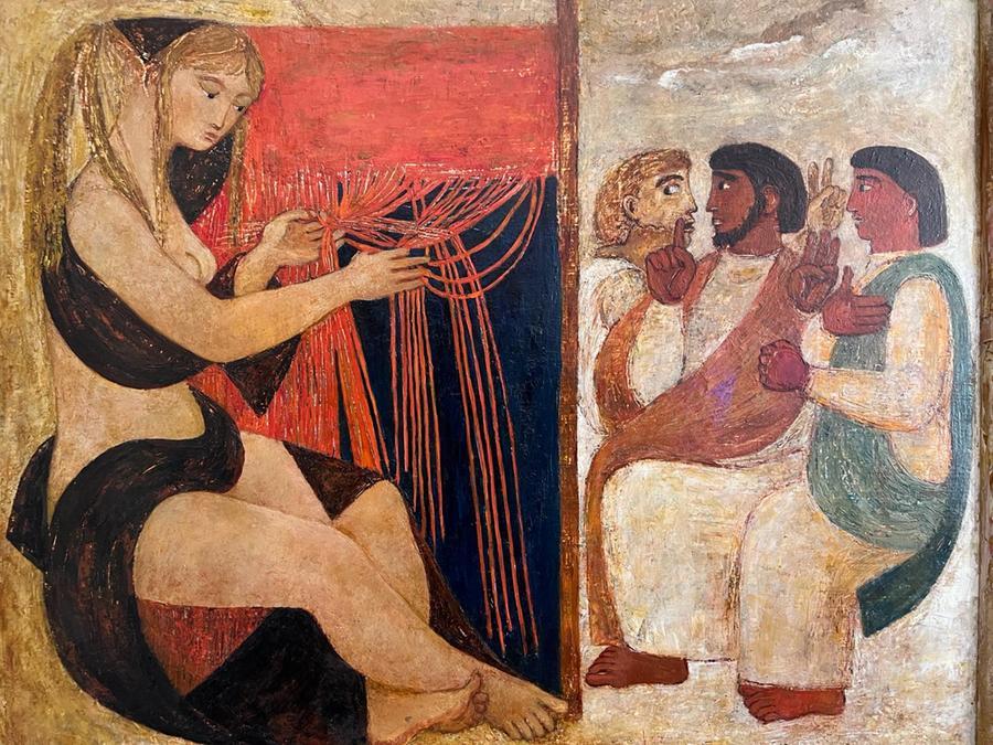 
	Il dipinto di Edina Altara intitolato Penelope

