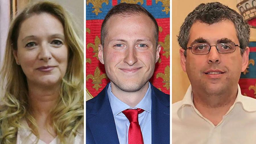 
	Da sinistra: Ilaria Bugetti, Marco Biagioni e Simone Faggi&nbsp;

