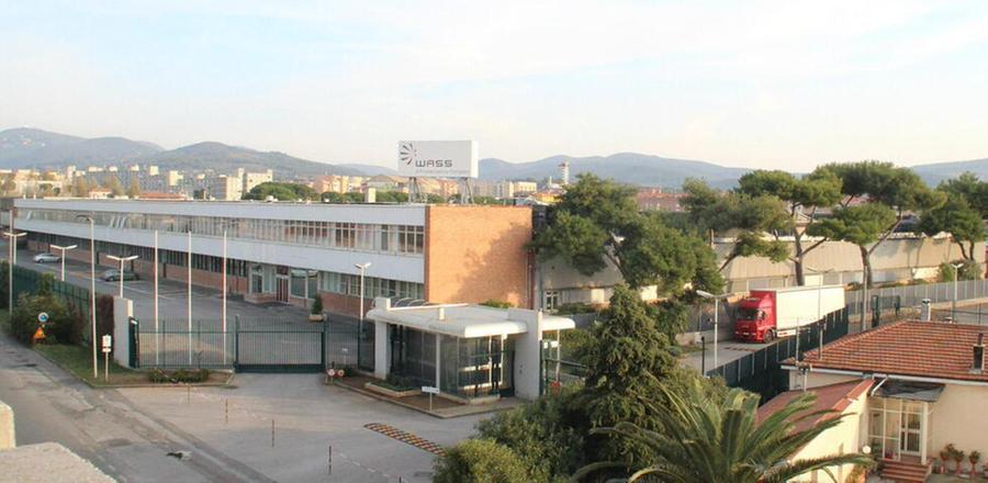 La fabbrica Wass di via Levante a Livorno
