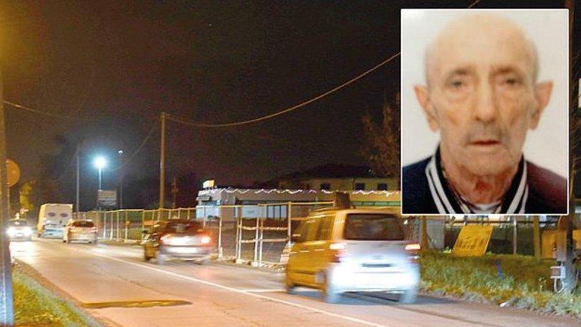 Il luogo dell’incidente mortale e nel riquadro Mario Amelio Coli